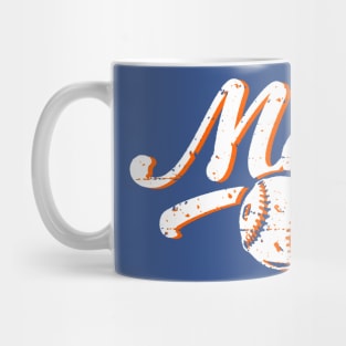 Retro Mets offset Mug